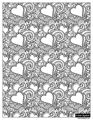 Ocean Jumble™ Coloring Page